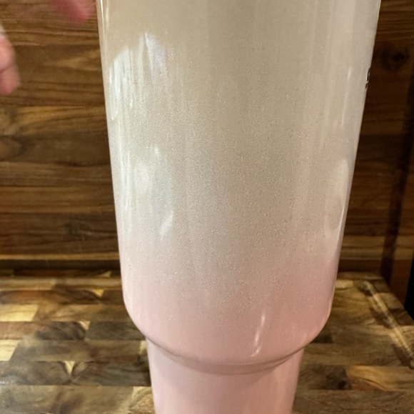 Limited edition Pink white glitter ombré Stanley cup 40 oz - Picture 10 of 14